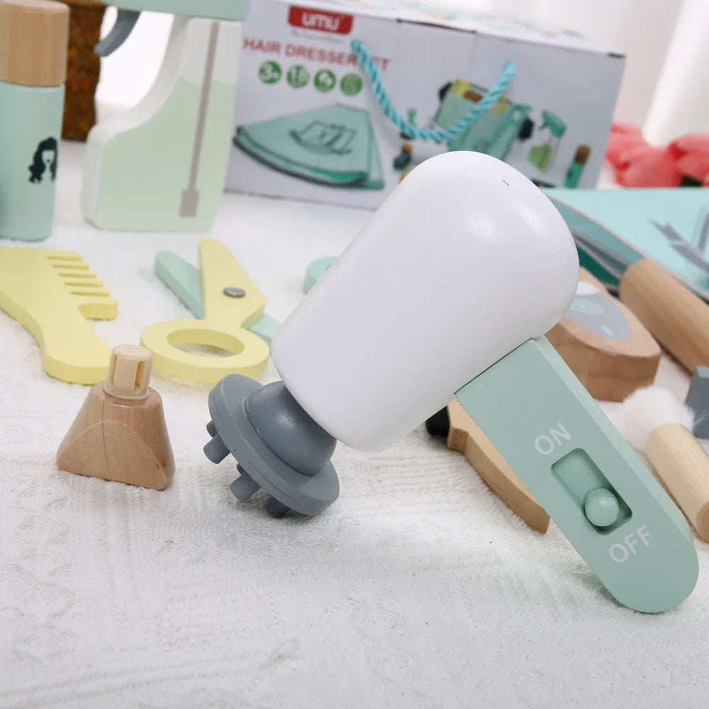 Montessori Makeup Set – Wooden Role Play