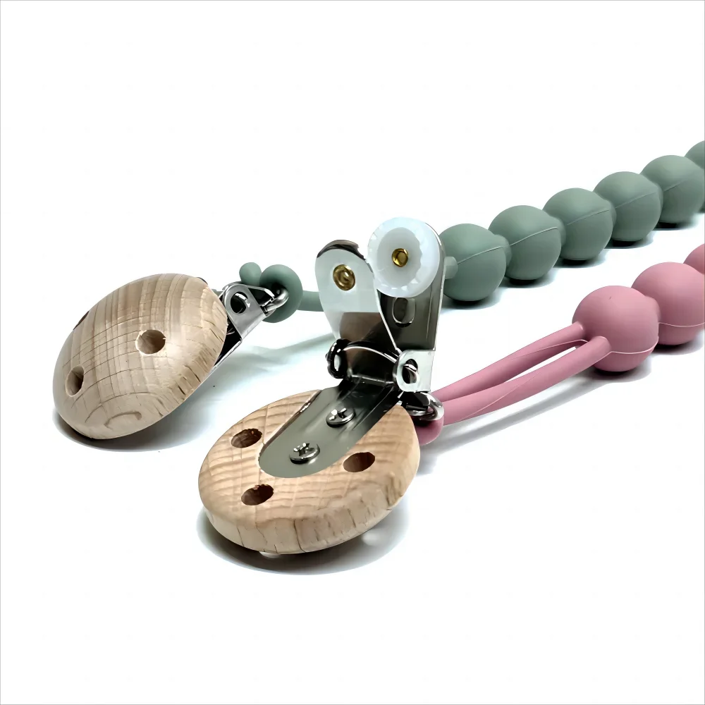 Baby Pacifier Chain - Silicone Beads
