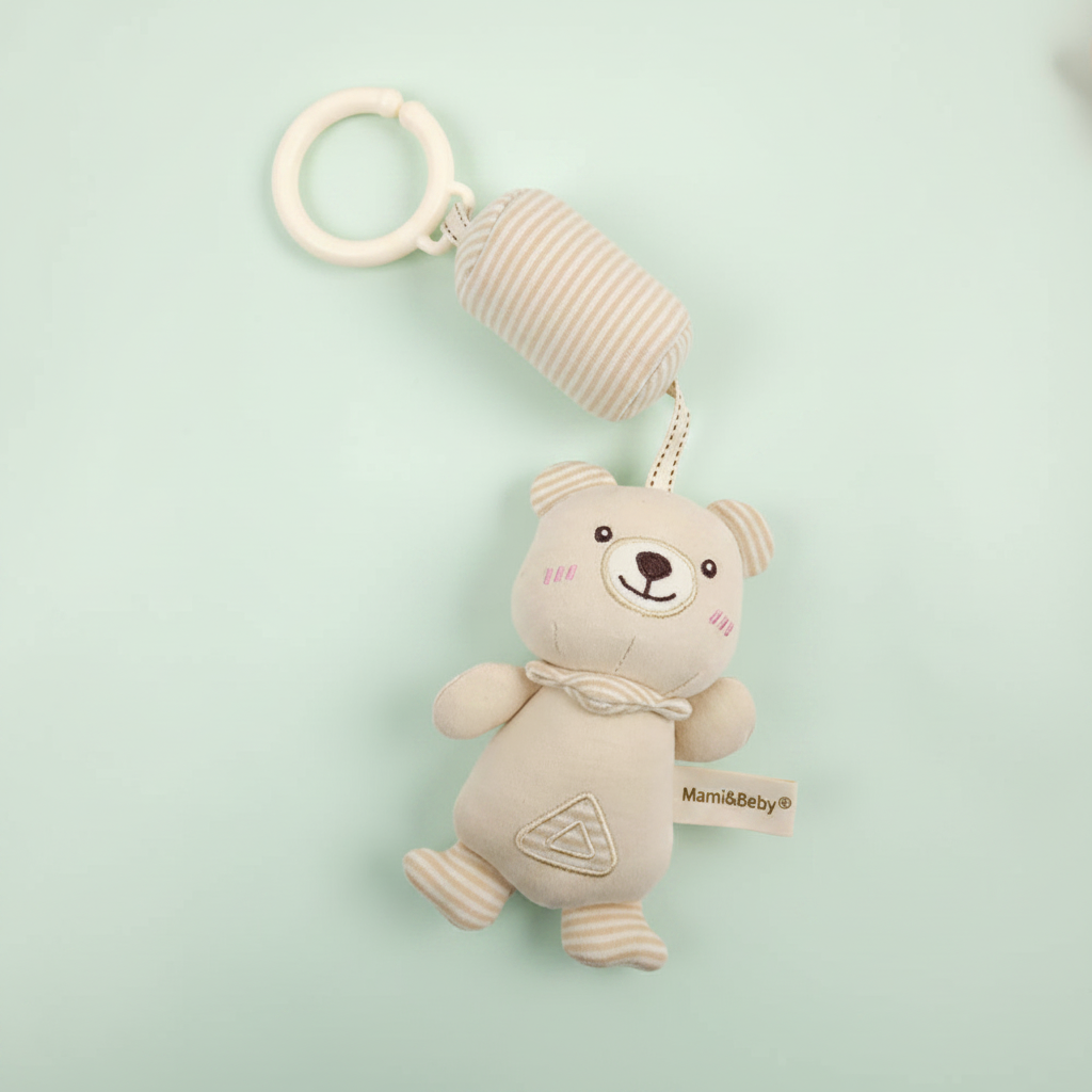 Sensory Hanging Rattle — Soft Stroller Toy