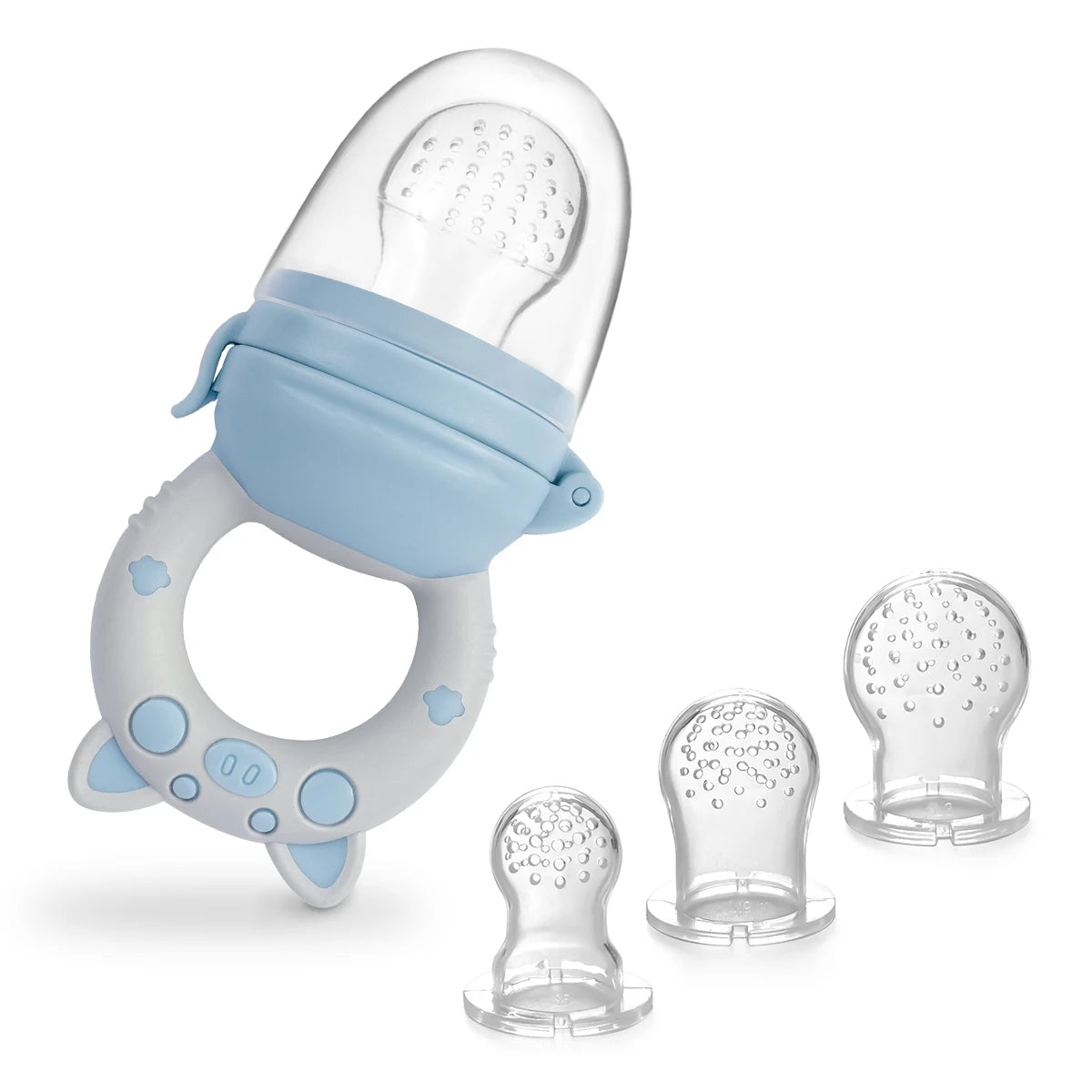 Silicone Fruit & Vegetable Feeder - 4-delige Set