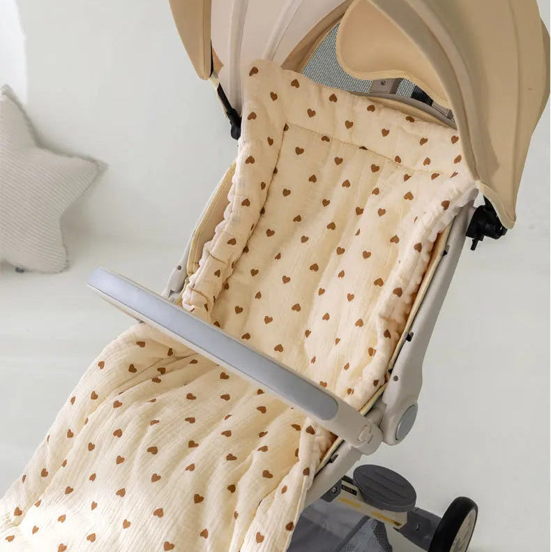 Baby Stroller Seat Liner — Soft Cotton