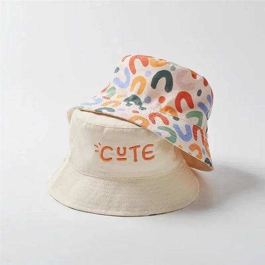 Reversible Bucket Hat - Double-Sided Sun Hat