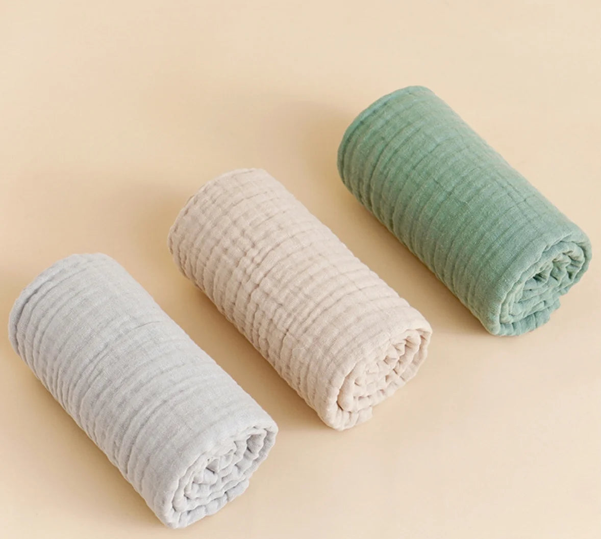 Cotton Muslin Swaddle Blanket