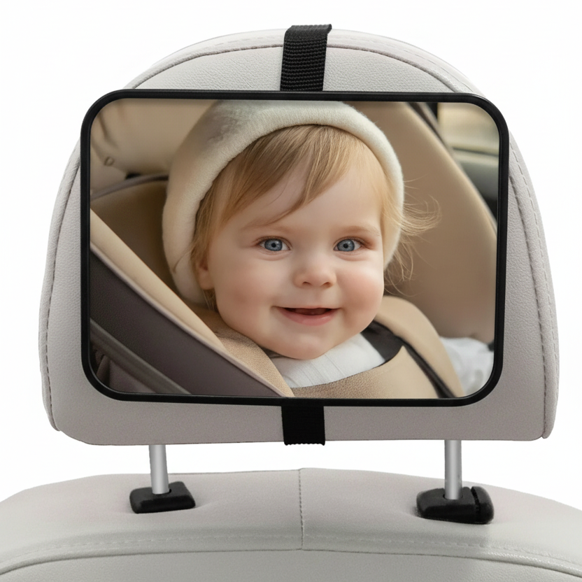 Baby car mirror - studio versie