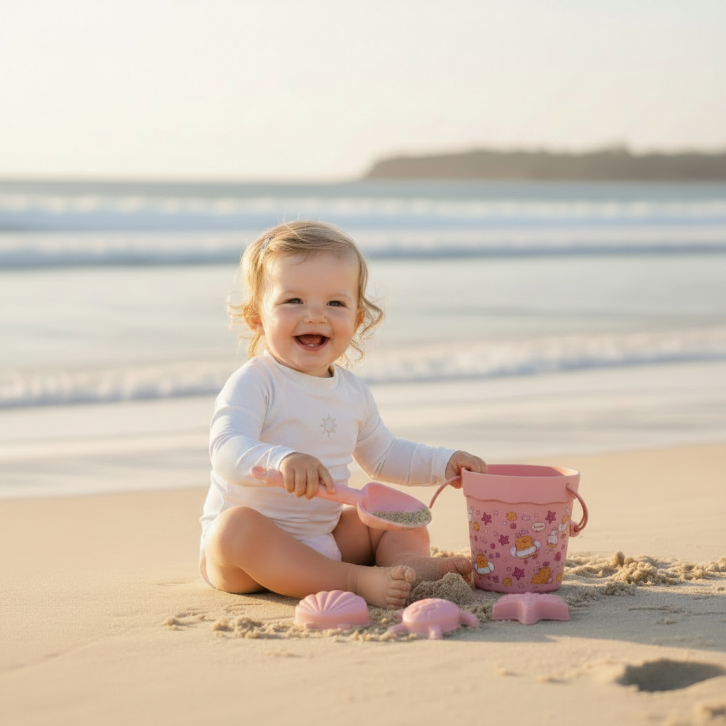 Baby meisje UV top strand