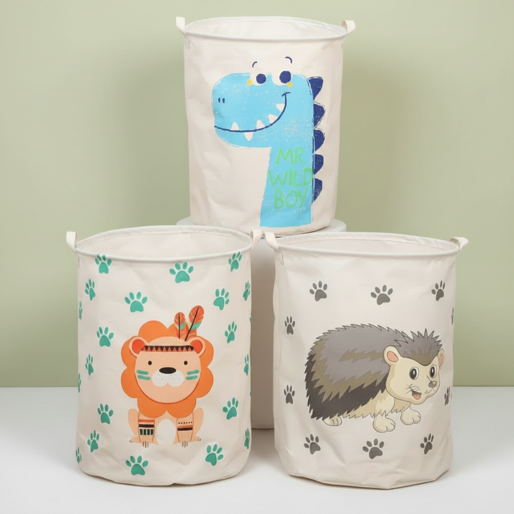 Canvas Storage Baskets Lifestyle