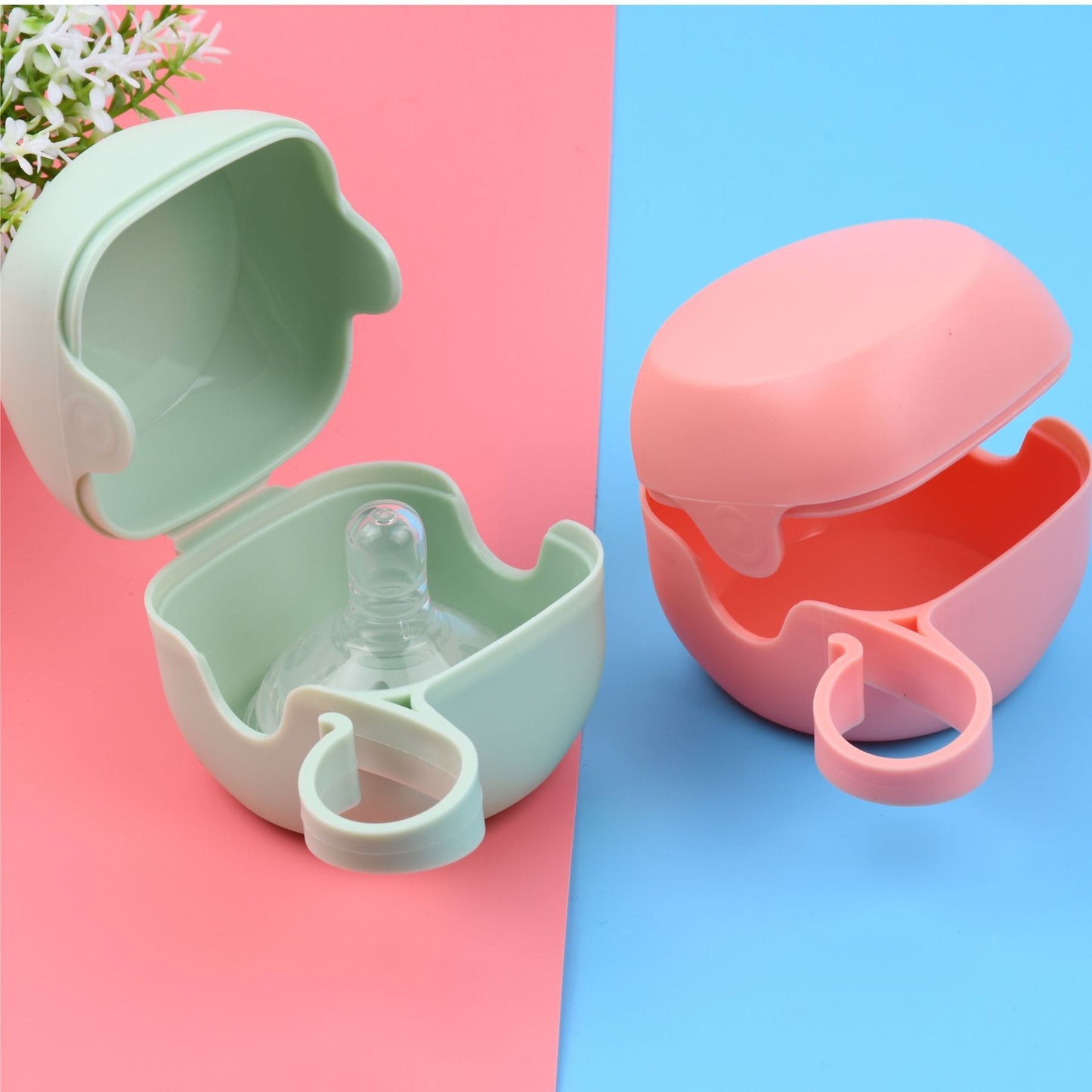 Silicone Pacifier with Storage Box — Ultra-Light & BPA-Free