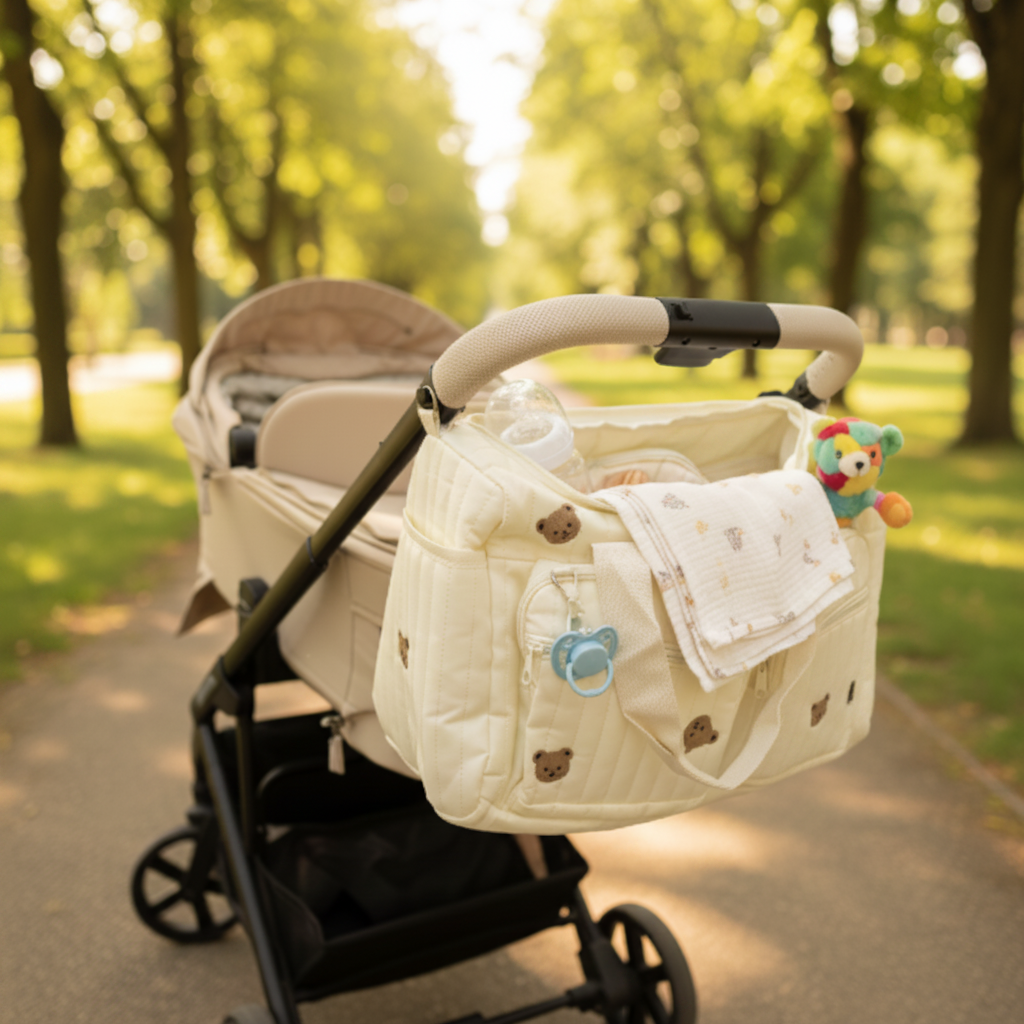 Luiertas kinderwagen park - zonder pakje