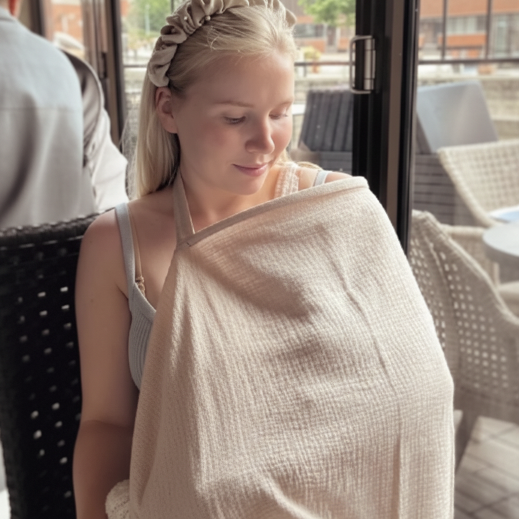 Nursing cover lifestyle foto verbeterd