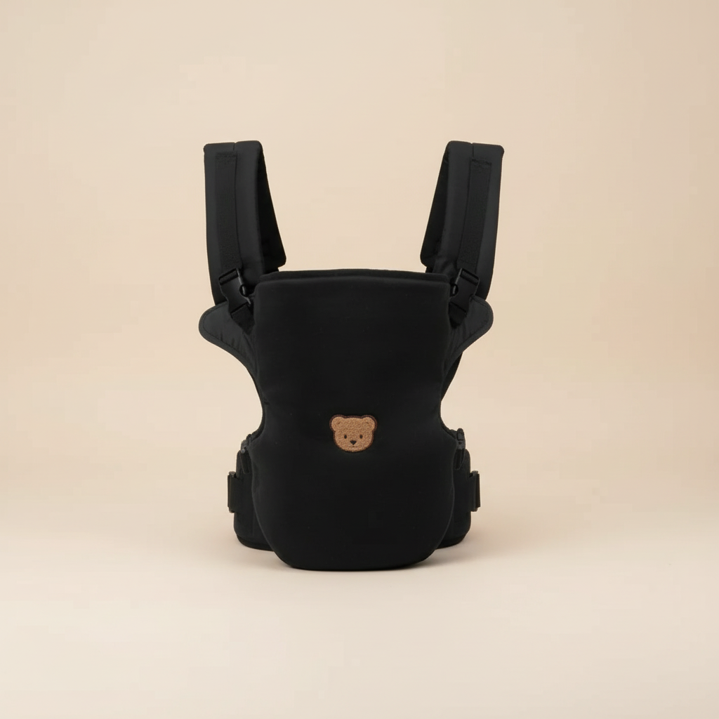 Zwarte baby carrier - clean